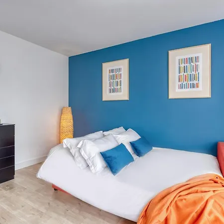 公寓 Le Bleu, Tres Bien Situe 1mn Centre Commerciale, Parking Gratuit *