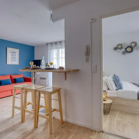Apartamento Le Bleu, Très Bien Situé 1mn Centre Commerciale, Parking Gratuit